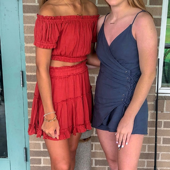 Showpo. Other - Bronze two-piece set